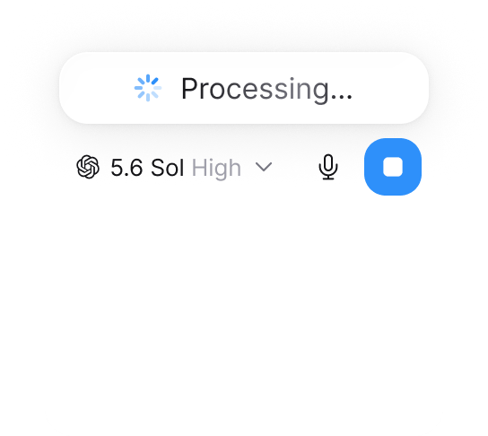 AI processing controls